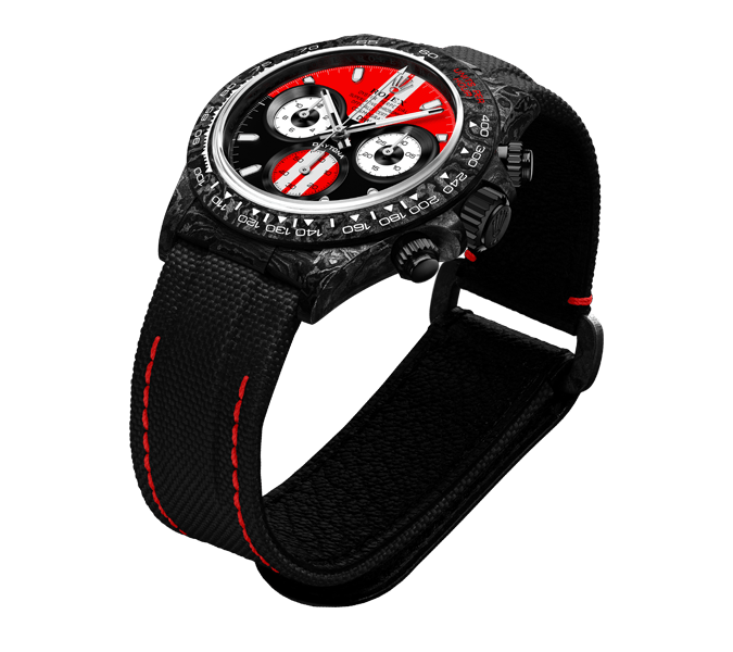 ROLEX Diw Daytona gt red 40mm oyster black