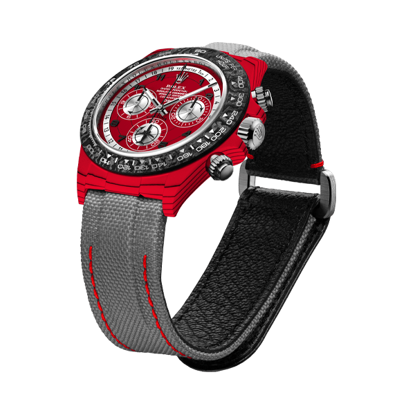 ROLEX Diw Daytona avia red 40mm oyster red quartz