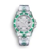 Rolex Submariner Iced Out Ref.116610LN Green-White Bezel