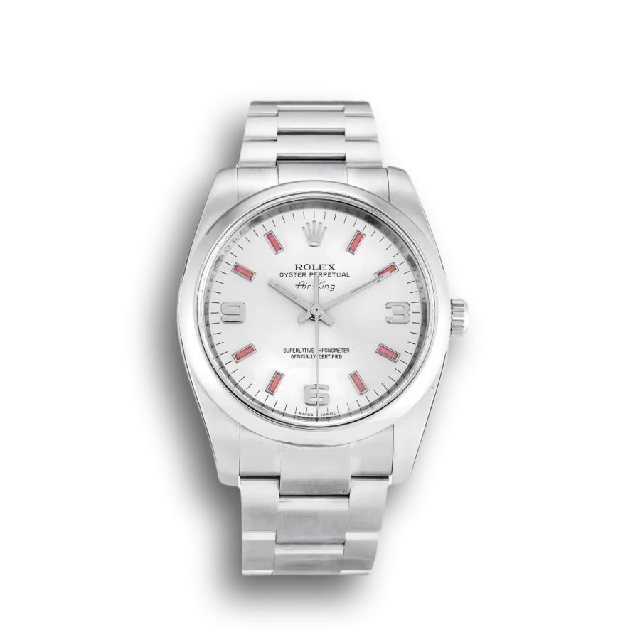 Rolex Air-King 34mm Dial White Ref.114200