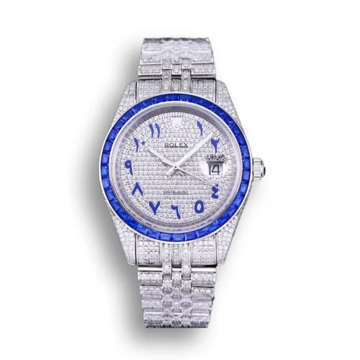 Rolex Datejust Ref.126300 41mm Dial Arabic Bezel Blue