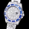 Rolex Submariner Iced Out Ref.116610LN 40mm Blue Bezel