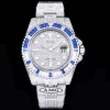 Rolex Submariner Iced Out Ref.116610LN 40mm Blue-White Bezel