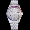 Rolex Datejust Ref.126300 41mm Dial Arabic Bezel Rainbow