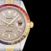 Rolex Datejust Ref.126300 41mm Dial Full-Diamond Rainbow