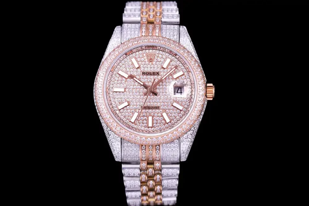 Rolex Datejust Ref.126300 41mm Dial Full-Diamond