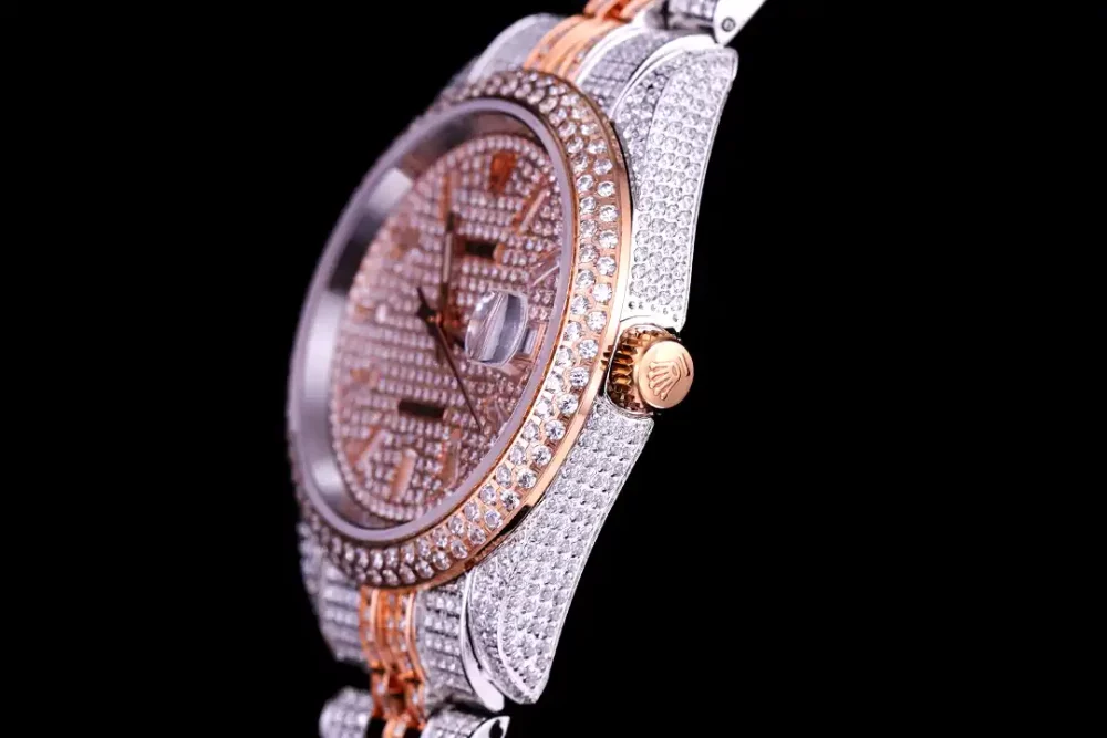 Rolex Datejust Ref.126300 41mm Full-Diamond Dial