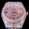 Rolex Datejust Ref.126300 41mm Colorful Roman Numerals