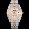 Rolex Datejust Ref.126300 41mm Diamond Dial Diamond Baton Markers