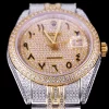 Rolex Datejust Ref.126300 41mm Arabic Diamond Dial