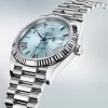 Rolex Oyster Perpetual Day-Date 40 in Platinum with Ice-Blue Dial Men's Watch 228236-0012