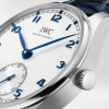 Portugieser 40mm Silver/Blue Dial Men's Automatic Strap Watch