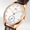 Portugieser 40mm 18ct Red Gold Silver Dial Automatic Strap Watch