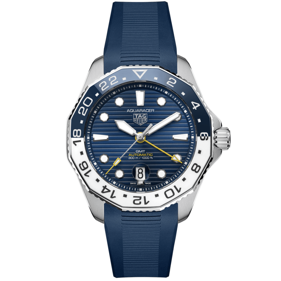 Aquaracer Professional 300 GMT 43mm Strap Watch