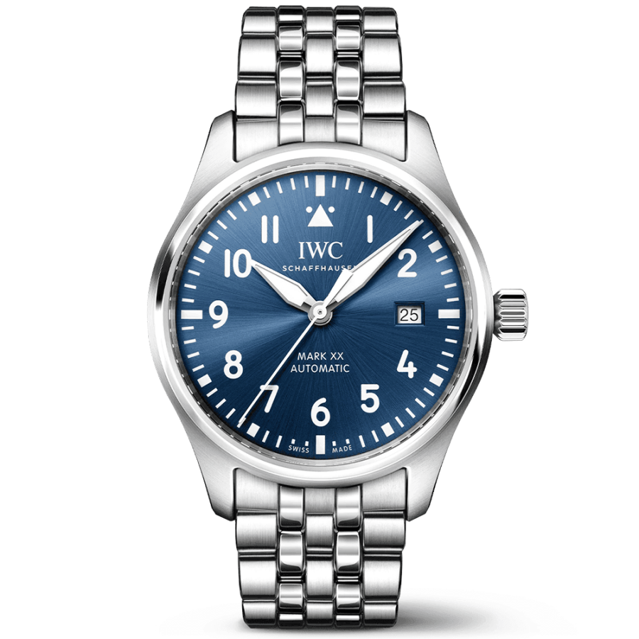 Pilot's Mark XX 40mm Blue Dial Men's Automatic Bracelet Watch