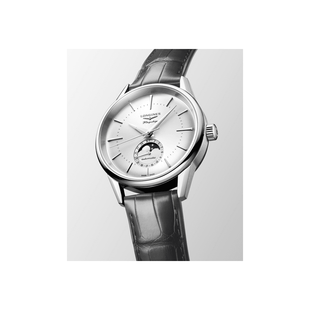 Flagship Heritage Moon-Phase Automatic Strap Watch