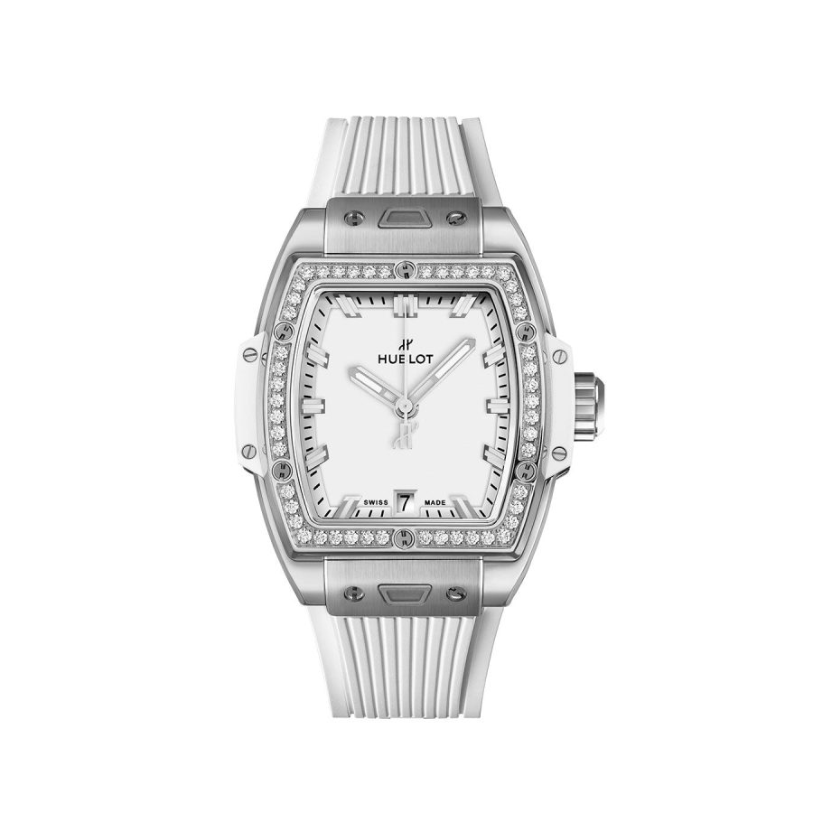 Hublot Spirit of Big Bang TITANIUM WHITE DIAMONDS Ref# 662.NE.2010.RW.1204