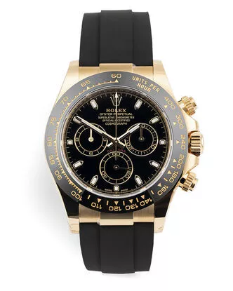 Rolex 116518LN Cosmograph Daytona "Brand new' Yellow Gold Oysterflex