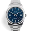 Rolex 124300 Oyster Perpetual 41 'Bright Blue' Brand New