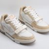 Louis Vuitton Trainer Beige White