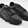 Louis Vuitton Trainer Black Signature