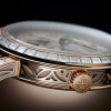 Patek Philippe Grand Complication, 18k Rose Gold set with baguette diamonds, 43mm, Ref# 5304/301R-001