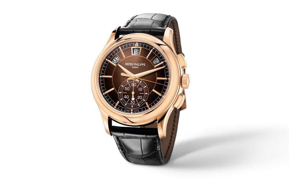 Patek Philippe Complication, 18k Rose Gold, Flyback Chronograph with Annual Calendar 42mm, Ref# 5905R-001