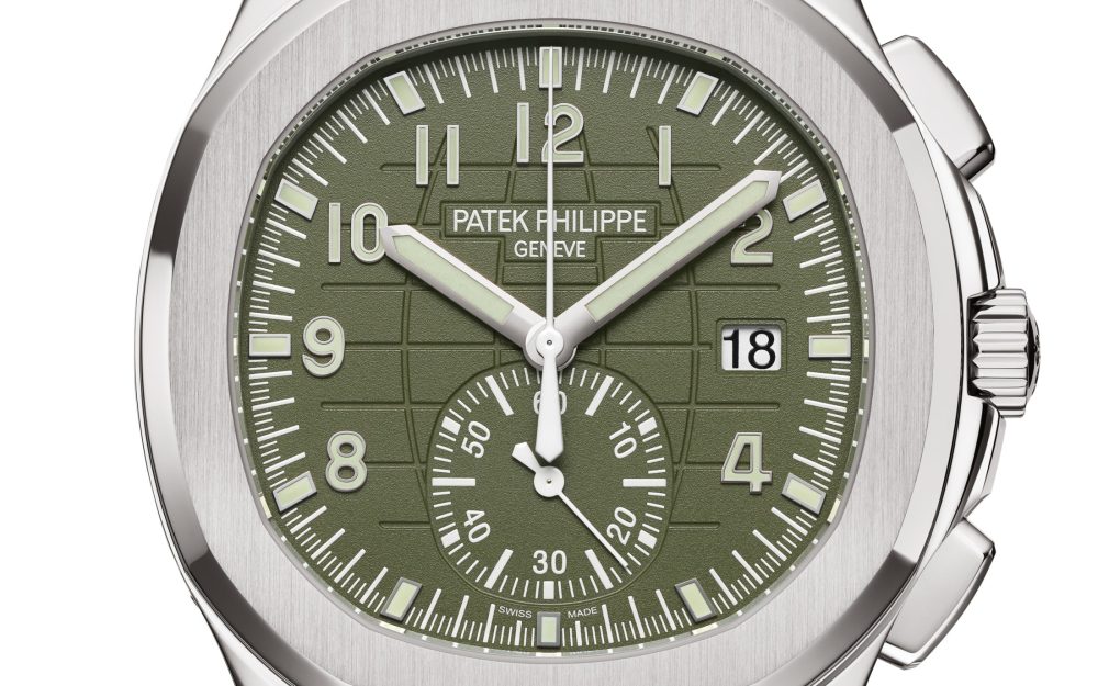 Patek Philippe Aquanaut Chronograph, 18k White Gold, 42,2mm, Ref# 5968G-010