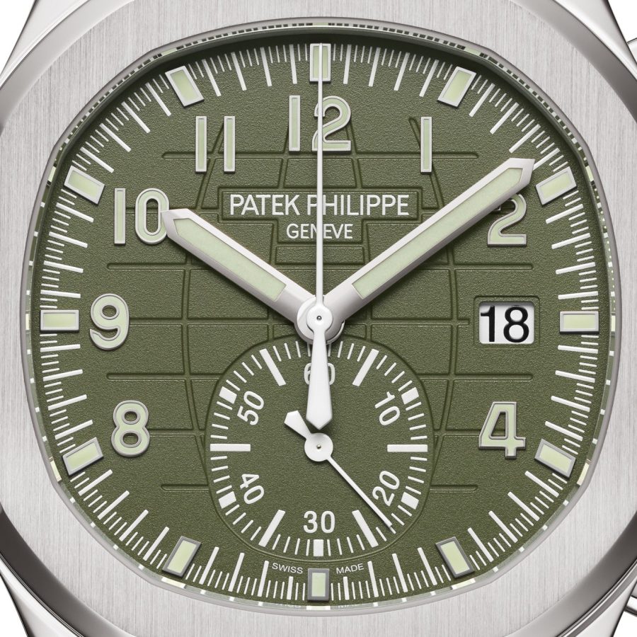 Patek Philippe Aquanaut Chronograph, 18k White Gold, 42,2mm, Ref# 5968G-010