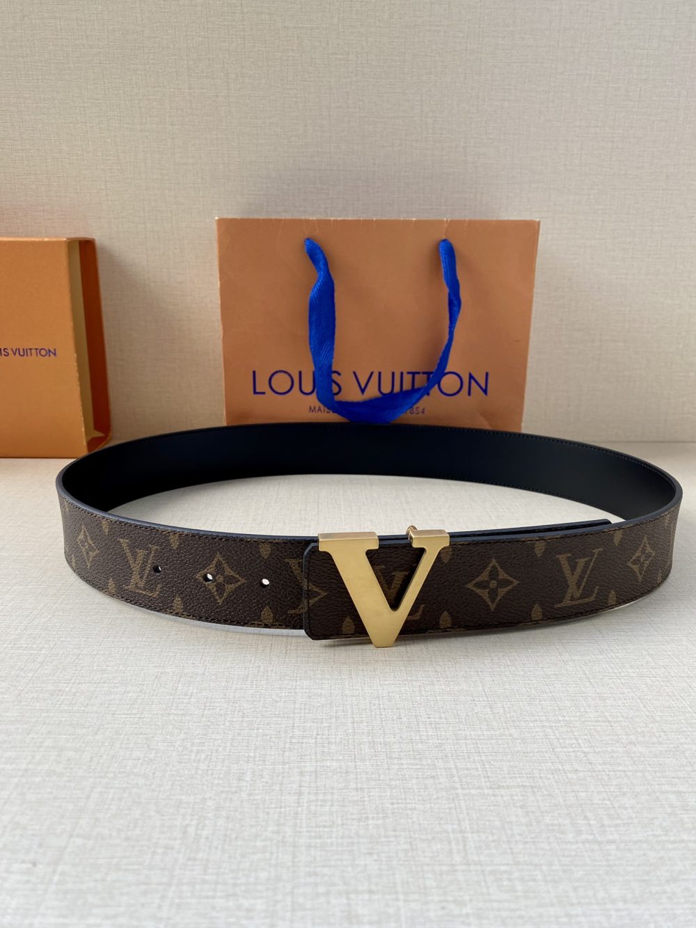 Louis Vuitton Iconic Reversible LV Belt Brown LV Women Belt - Crozus