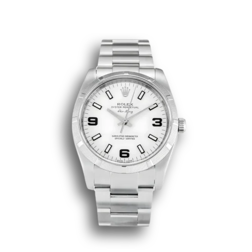 Rolex Air-King 34mm Dial White Ref.114210