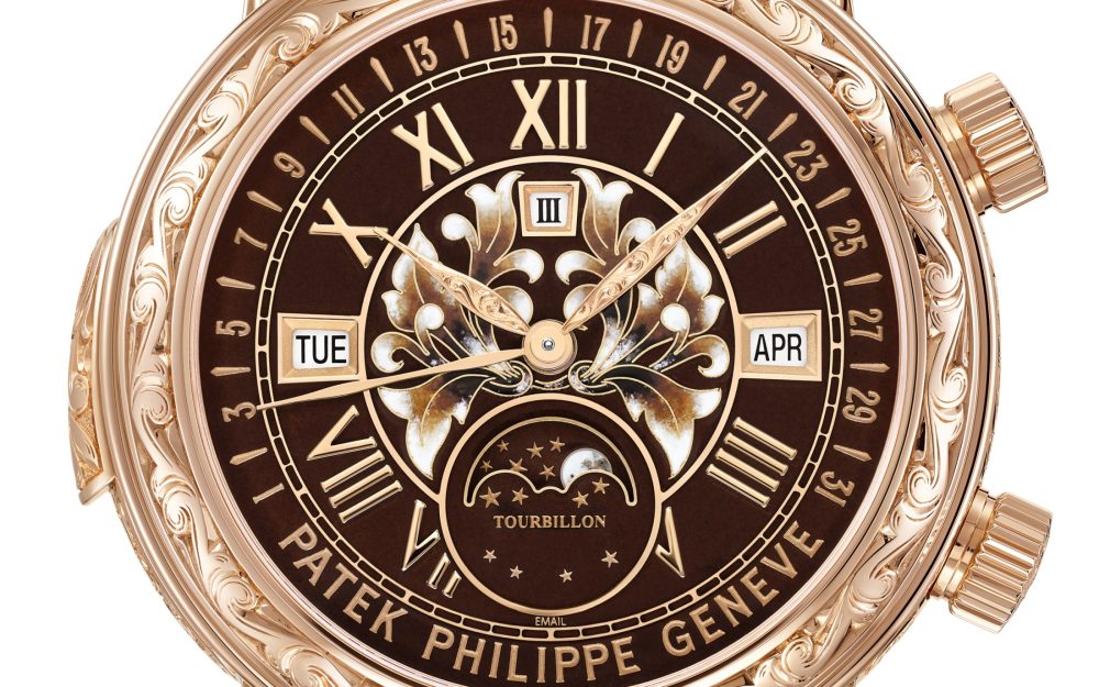 Patek Philippe Grand Complication, 18k Rose Gold, 44mm, Sky Moon Tourbillon Ref# 6002R-001