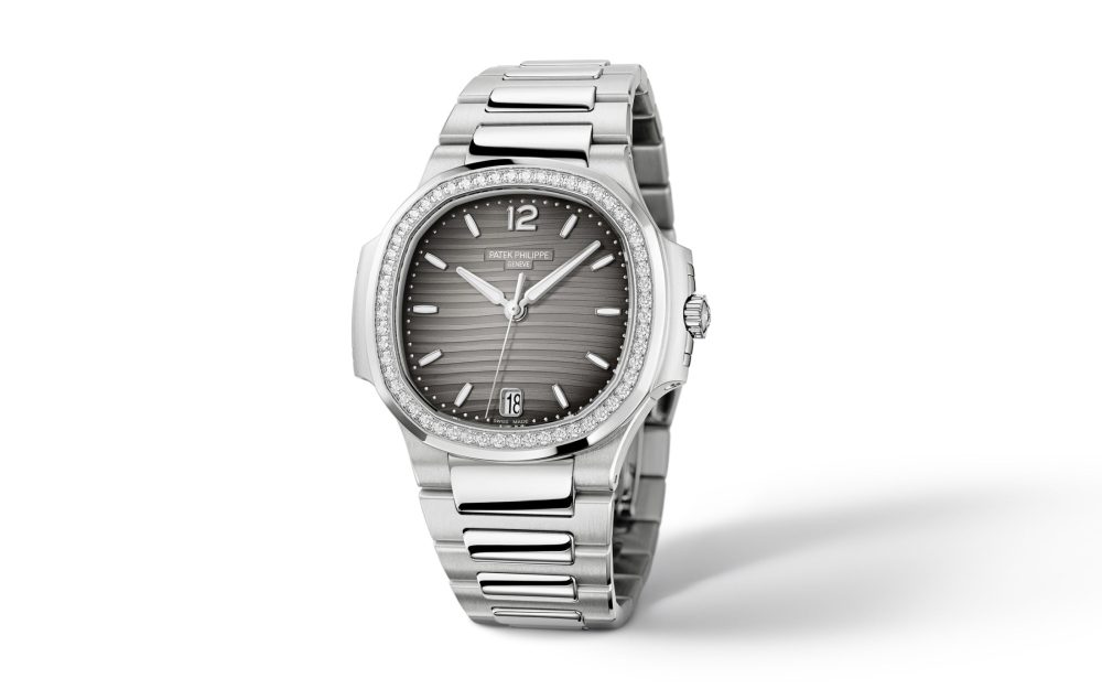 Patek Philippe Nautilus Ladies Automatic Watch, Stainless Steel and Diamonds, 35,2mm, Ref# 71181/200A-011