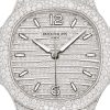 Patek Philippe Nautilus Haute Joaillerie Ladies Automatic Watch, 18K White Gold and Diamonds, 35,2mm, Ref# 7118/1450G-001