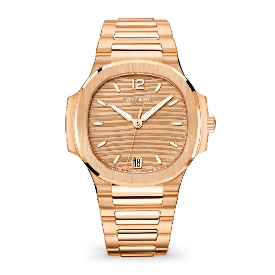 Patek Philippe Nautilus Ladies Automatic Watch, 18k Rose Gold, 35,2mm, Ref# 7118/1R-010