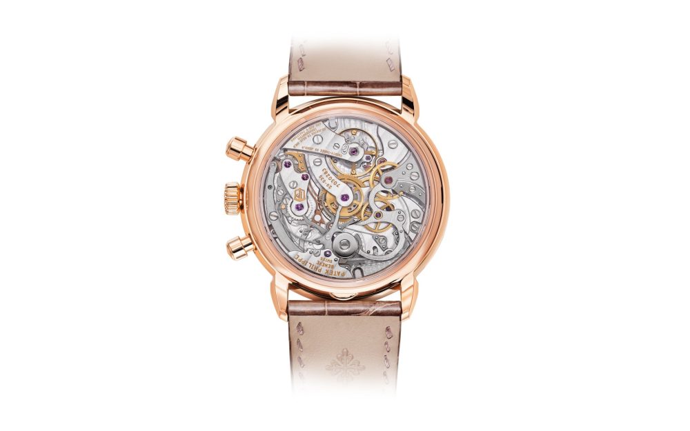 Patek Philippe Complication, 18k Rose Gold, Ladies Chronograph 38mm, 99 diamonds: ~0.99 ct., Ref# 7150/250R-001