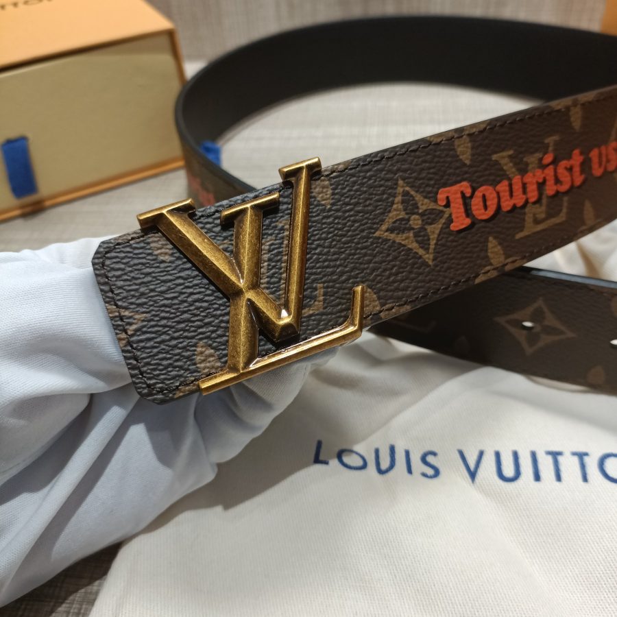 Louis Vuitton Iconic Reversible LV Belt Brown LV Women Belt - Crozus