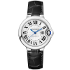 Ballon Bleu de Cartier 33mm Silver Dial Ladies Strap Watch