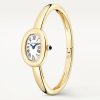 Baignoire Mini Size 15 18ct Yellow Gold Ladies Bangle Watch