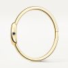 Baignoire Mini Size 16 18ct Yellow Gold Ladies Bangle Watch