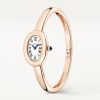 Baignoire Mini Size 16 18ct Rose Gold Ladies Bangle Watch