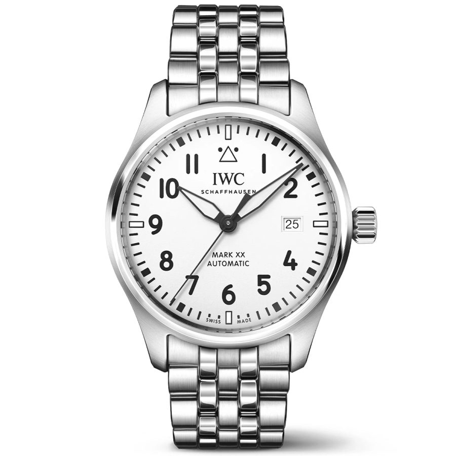 Pilot's Mark XX 40mm Silver Dial Automatic Bracelet Watch