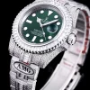 Rolex Submariner Iced Out Ref.116610LV 40mm Green Dial