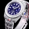 Rolex Submariner Iced Out Ref.116619LB 40mm Blue Dial