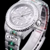 Rolex GMT-Master II 40mm Ref.116769TBR Green Diamonds Bracelet