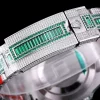 Rolex GMT-Master II 40mm Ref.116769TBR Green Diamonds Bracelet