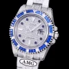 Rolex Submariner Iced Out Ref.116610LN 40mm Diamond Dial