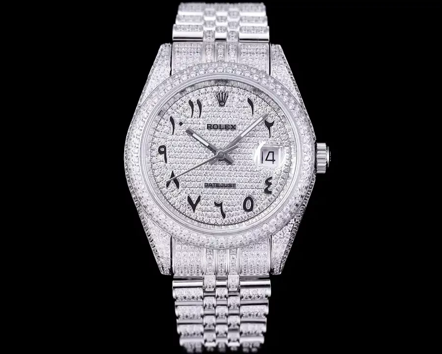 Rolex Datejust Ref.126300 41mm Diamond Dial Arabic