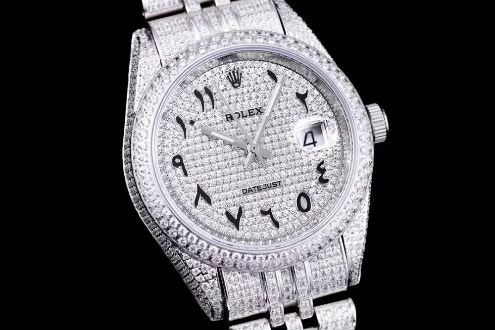 Rolex Datejust Ref.126300 41mm Diamond Dial Arabic