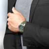 HydroConquest 41mm Green Dial & Ceramic Bezel Men's Rubber Strap Watch